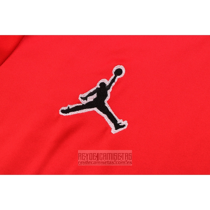 Chandal del Paris Saint-Germain Jordan Manga Corta 2022-2023 Rojo - Pantalon Corto